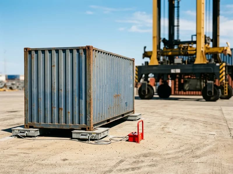 Container Weighing Systems — SWIA weighing equipment